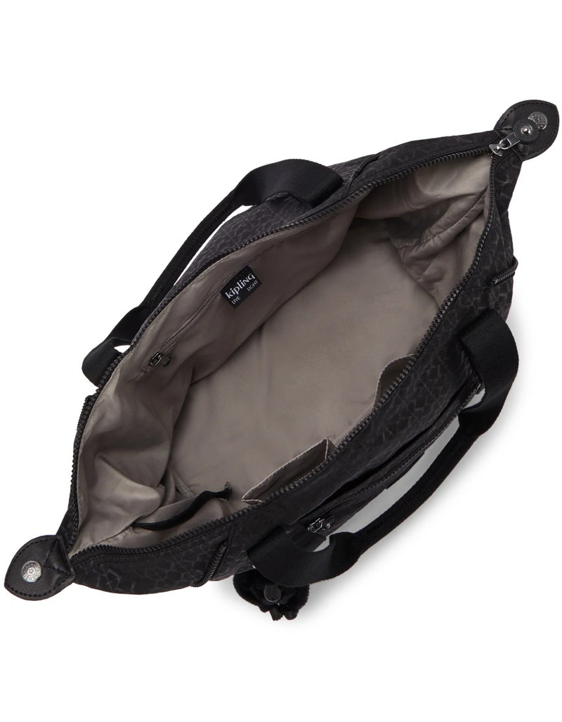 كيبلينغ حقيبة يد كبيرة بتوقيع فني مع حزام كتف قابل للإزالة - Image 3